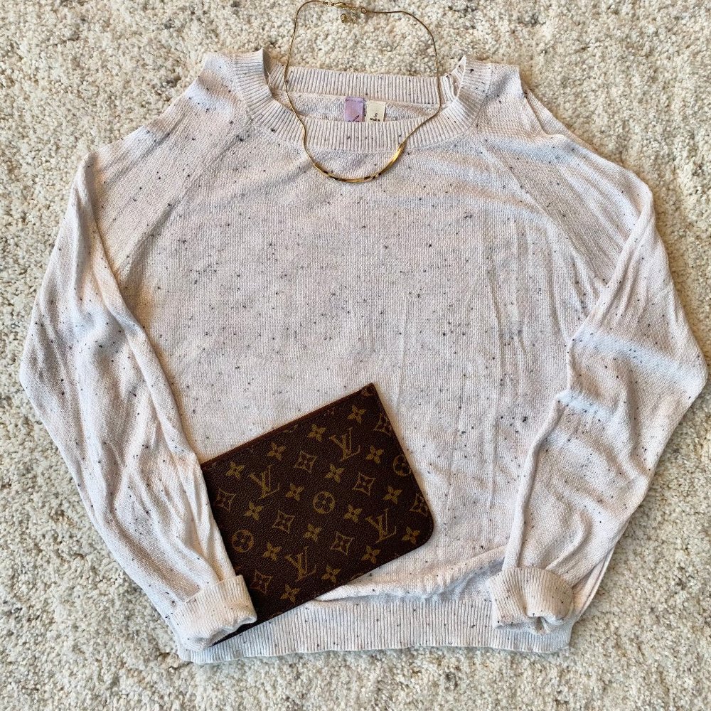 Francesca's Cold-Shoulder Sweater